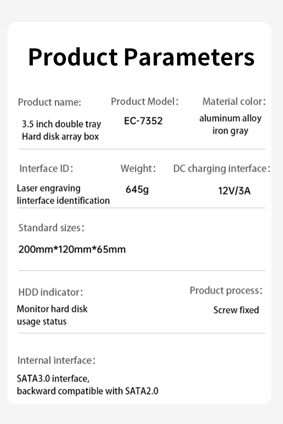 Acasis-EC-7352-HDD-Gehaumluse-25-Zoll-USB30-Externes-Festplattengehaumluse-mit-zwei-Schaumlchten-HD--2001627-10